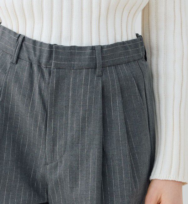 GALERIE VIE「コットンオックスストレッチ イージータックパンツ」|その他|