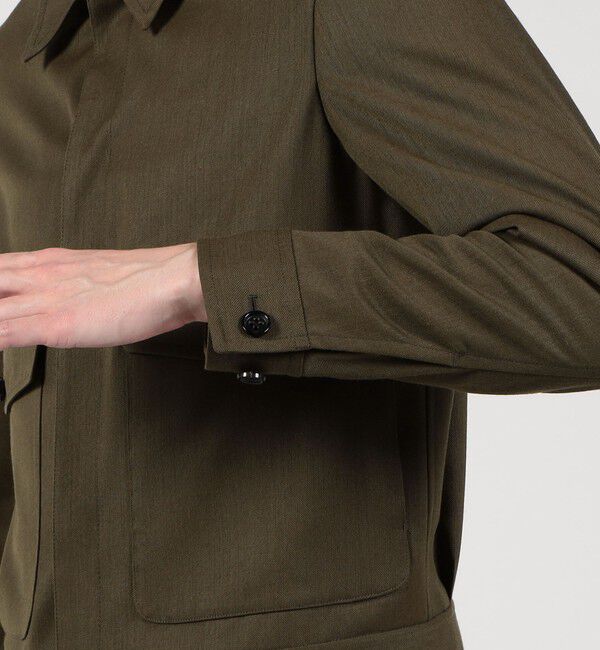 TOMORROWLAND MENS「パタゴニアウールソラーロ フライトジャケット DORMEUIL」|ブルゾン・スタジャン|