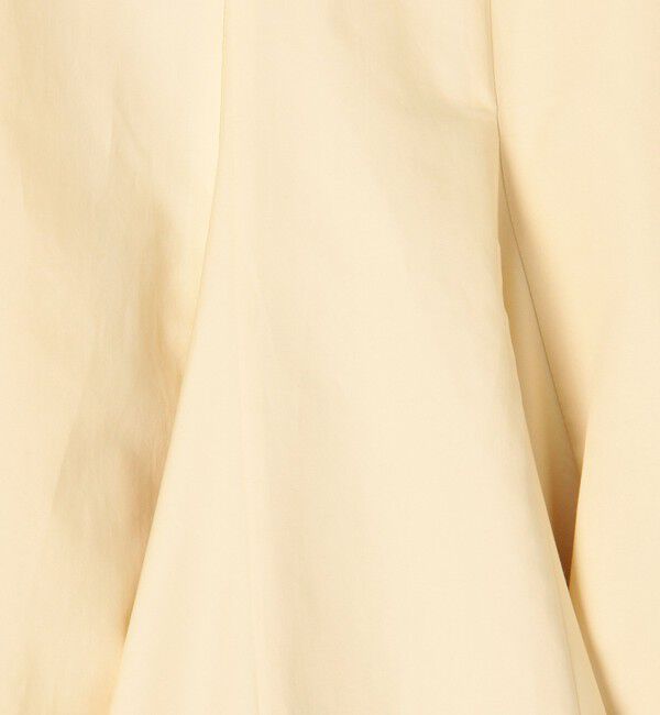 DES PRES「コットンサテン フィッシュテールボリュームスカート」|フレア|