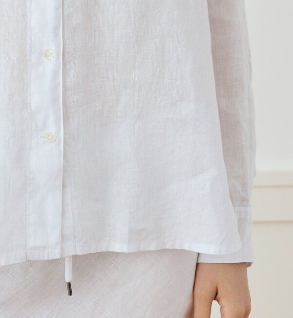 JAMES PERSE「ライトウェイトリネン オーバーサイズドシャツ WKO3970」|シャツ・ブラウス|
