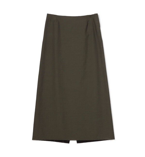 Edition「シアーウール フレアスカート」|スカート|57 カーキ