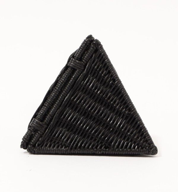 SOULEIADO「SOULEIADO ラタン トライアングルバッグ」|かごバッグ|