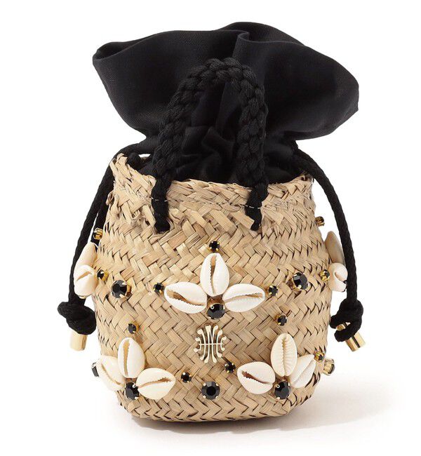 TOMORROWLAND GOODS「Le Nine TINY BUD バスケットバッグ」|かごバッグ|18 ベージュ系