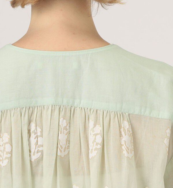 TOMORROWLAND BUYING WEAR「ne Quittez pas COTTON VOILE SEDUM ブラウス」|シャツ・ブラウス|