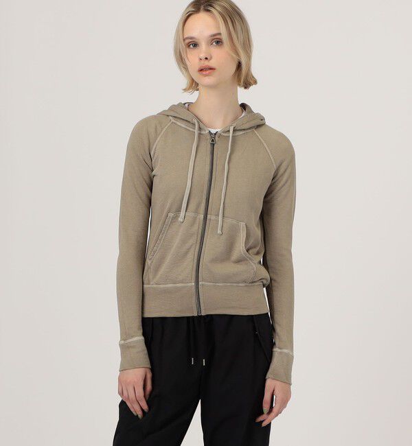 JAMES PERSE「バックパイルスエット ジップアップパーカー WXA2884」|パーカー|