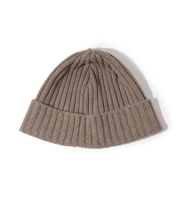 TOMORROWLAND GOODS「KIJIMA TAKAYUKI CASHMERE WATCH CAP」|ニット帽|45 キャメル