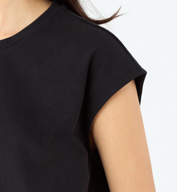 MACPHEE「コットンバックサテンコンビ バルーンTシャツ」|Tシャツ・カットソー|