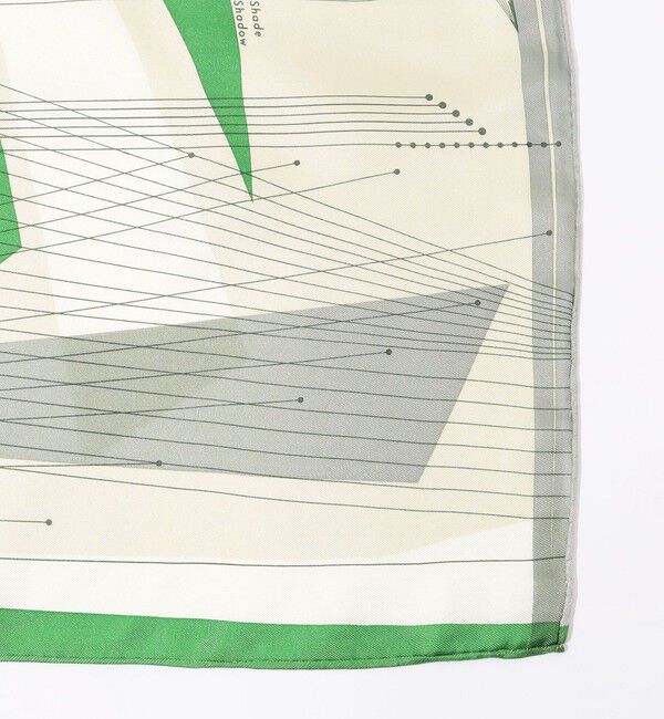 TOMORROWLAND GOODS「manipuri LINE スカーフ」|バンダナ・スカーフ|