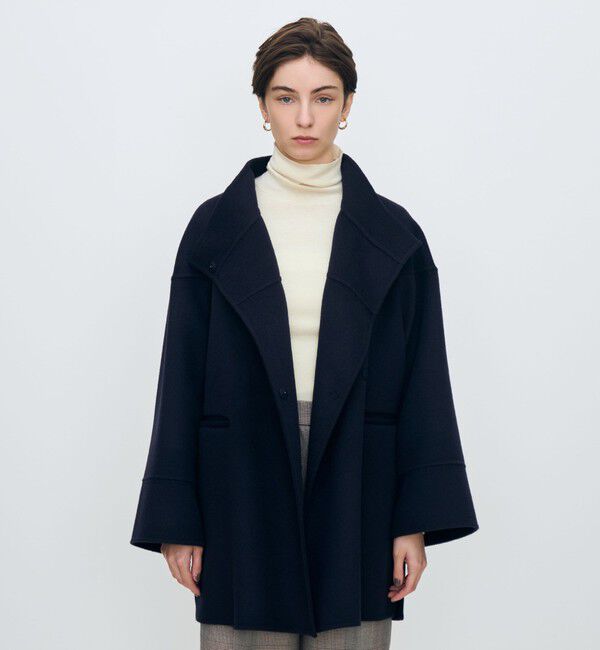 TOMORROWLAND collection「スーパーダブルフェイス スタンドカラーコート」|その他|