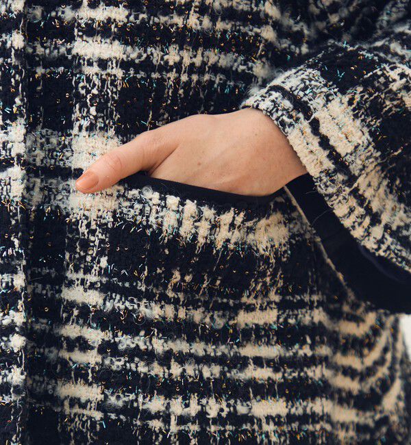 TOMORROWLAND collection「オーロラグレンチェック Aラインコート」|その他|