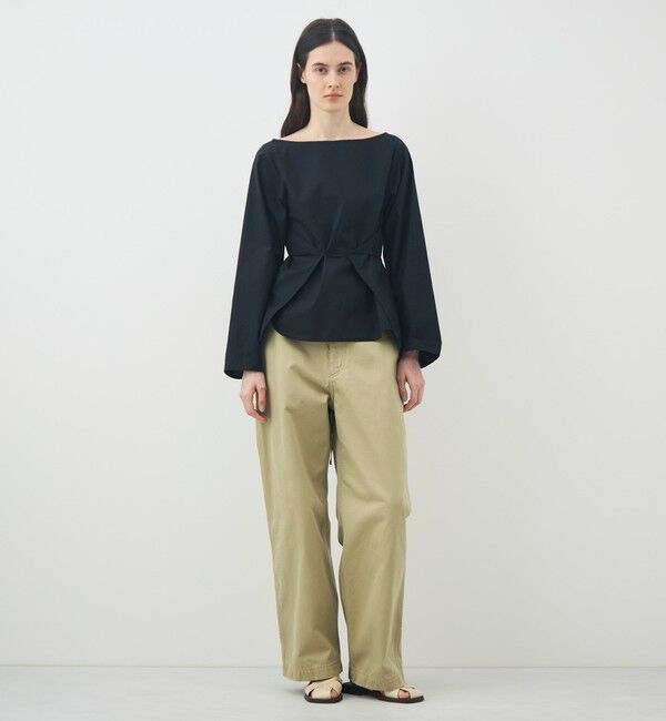 TOMORROWLAND GOODS「BASERANGE DECTI ロングスリーブブラウス」|シャツ・ブラウス|