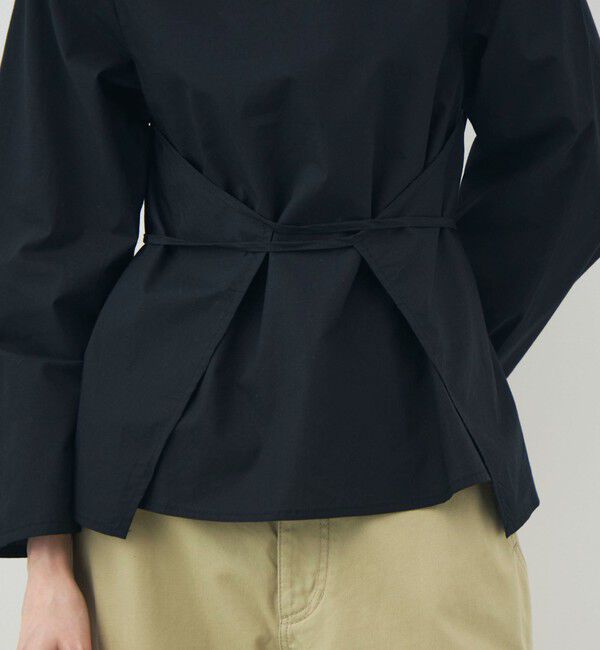 TOMORROWLAND GOODS「BASERANGE DECTI ロングスリーブブラウス」|シャツ・ブラウス|