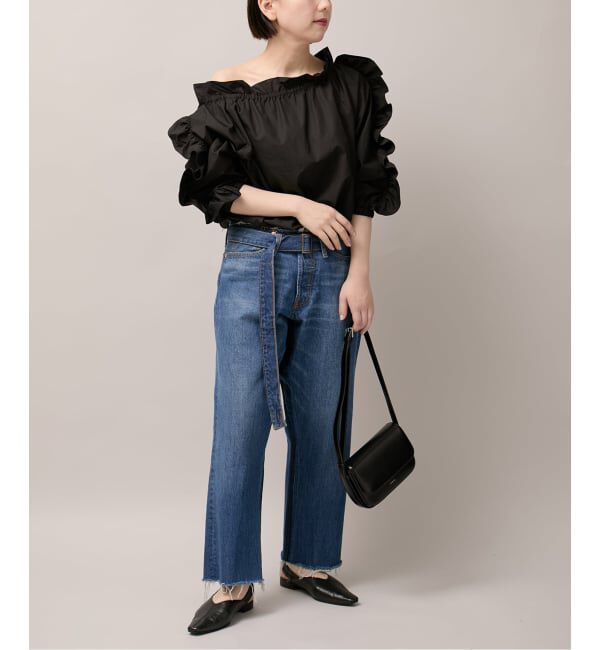  「オフショルダーフリルブラウス」|シャツ・ブラウス|