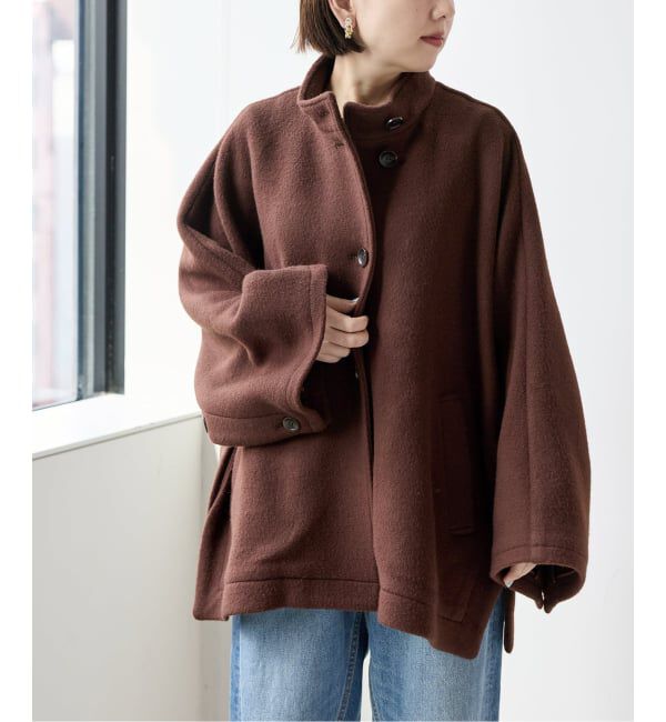  「MUFFLER PONCHO コート」|ポンチョ・ケープ|