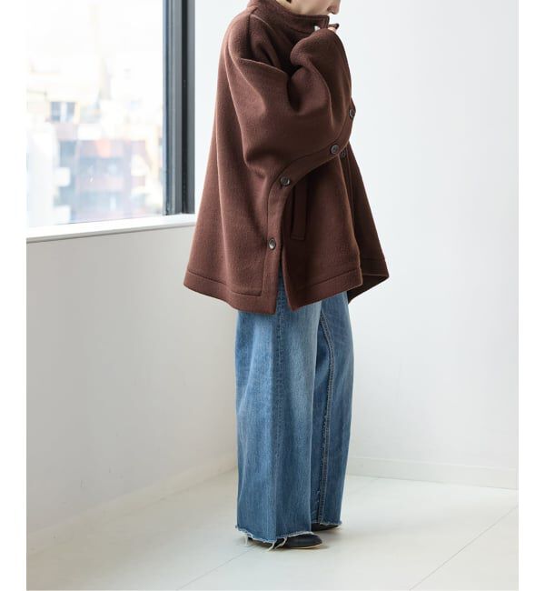  「MUFFLER PONCHO コート」|ポンチョ・ケープ|