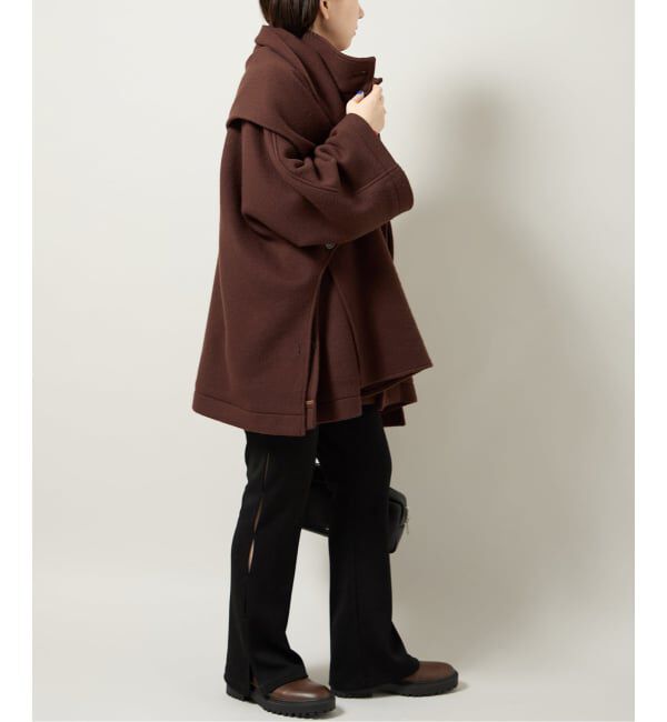  「MUFFLER PONCHO コート」|ポンチョ・ケープ|