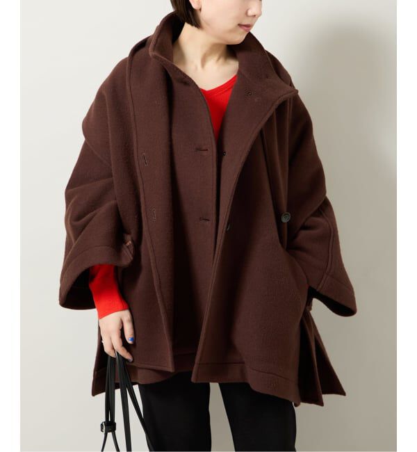  「MUFFLER PONCHO コート」|ポンチョ・ケープ|