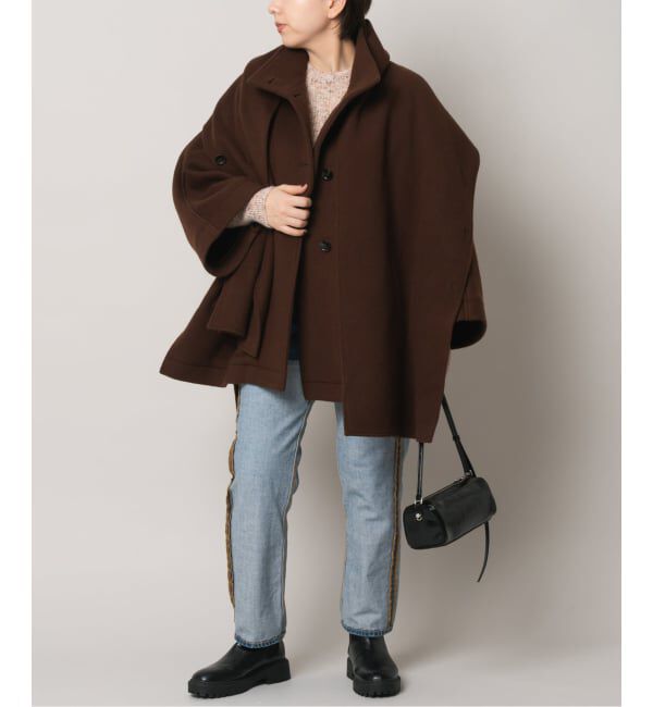  「MUFFLER PONCHO コート」|ポンチョ・ケープ|