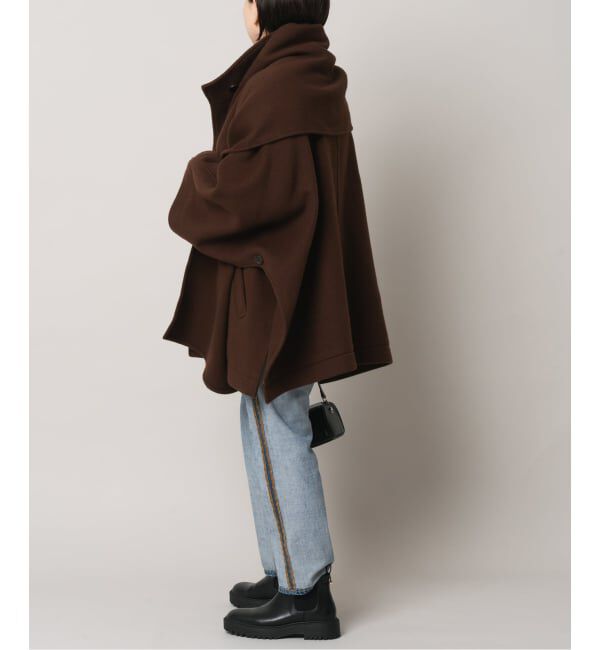  「MUFFLER PONCHO コート」|ポンチョ・ケープ|