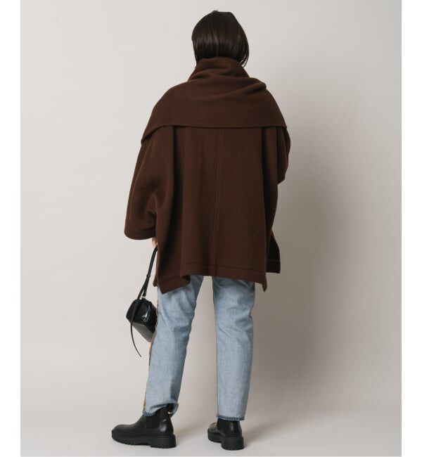  「MUFFLER PONCHO コート」|ポンチョ・ケープ|