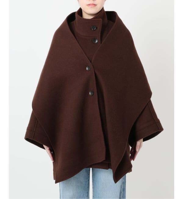  「MUFFLER PONCHO コート」|ポンチョ・ケープ|