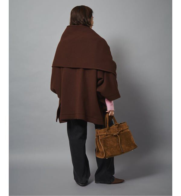  「MUFFLER PONCHO コート」|ポンチョ・ケープ|