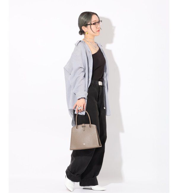  「【blancle/ ブランクレ】S.LETHER one handle formal bag」|ハンドバッグ|