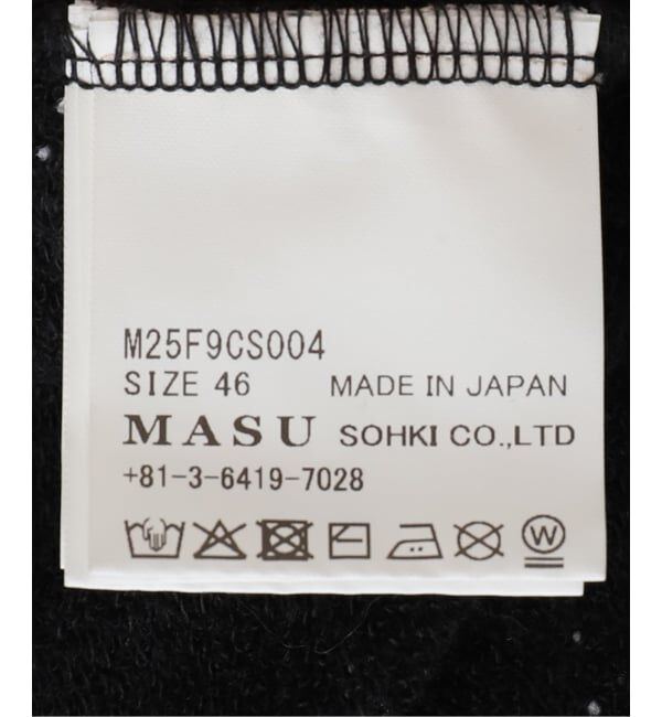  「MASU COSMO NEP HOODIE M25F9CS004：カットソー」|Tシャツ・カットソー|