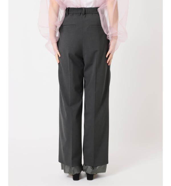  「LAYERED LIKE SLACKS：パンツ」|スラックス|