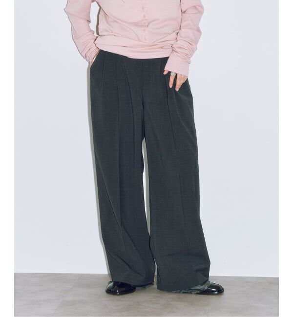  「LAYERED LIKE SLACKS：パンツ」|スラックス|