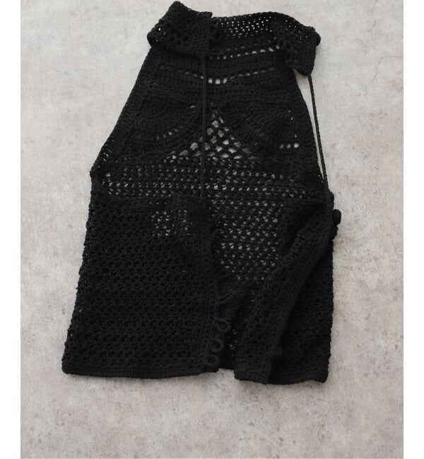  「SEEALL CROCHET RACER TOP SAW63 KN801：ニット」|その他|