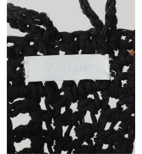  「SEEALL CROCHET RACER TOP SAW63 KN801：ニット」|その他|