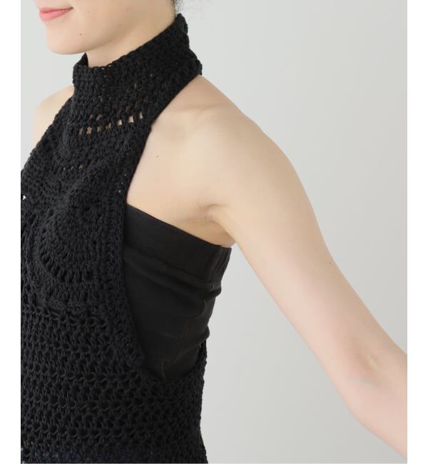  「SEEALL CROCHET RACER TOP SAW63 KN801：ニット」|その他|
