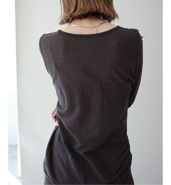 EMILYWEEK「シアークルーネックプルオーバー」|Tシャツ・カットソー|