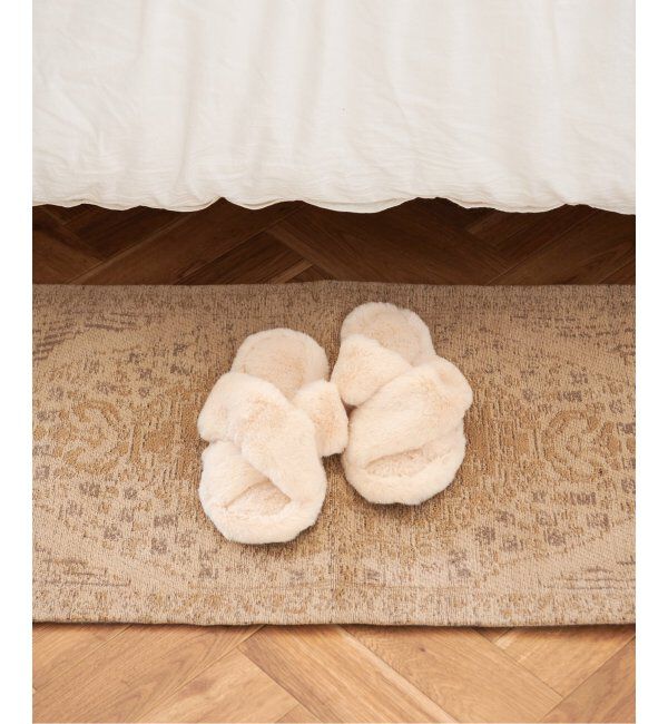 journal standard Furniture「SLIPPER FUR　フェイクファー スリッパ　ルームシューズ」|ルームシューズ|
