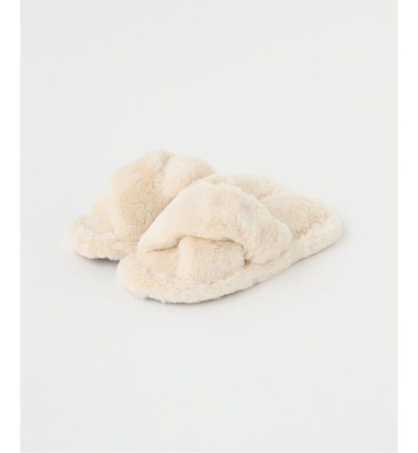 journal standard Furniture「SLIPPER FUR　フェイクファー スリッパ　ルームシューズ」|ルームシューズ|