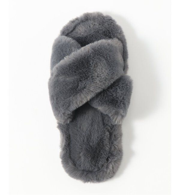 journal standard Furniture「SLIPPER FUR　フェイクファー スリッパ　ルームシューズ」|ルームシューズ|