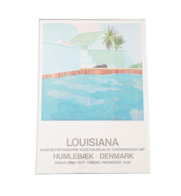 journal standard Furniture「【LOUSIANA POSTER】David Hockney Pool and steps A1　アートフレーム」|その他|