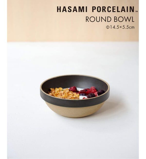 ACME「【HASAMI PORCELAIN / ハサミポーセリン】BOWL 14.5x5.5cm　ボウル」|食器・キッチングッズ|ブラック