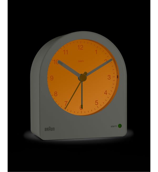 HIROB「BRAUN ALARM CLOCK GRAY BC22G」|クロック・置時計|
