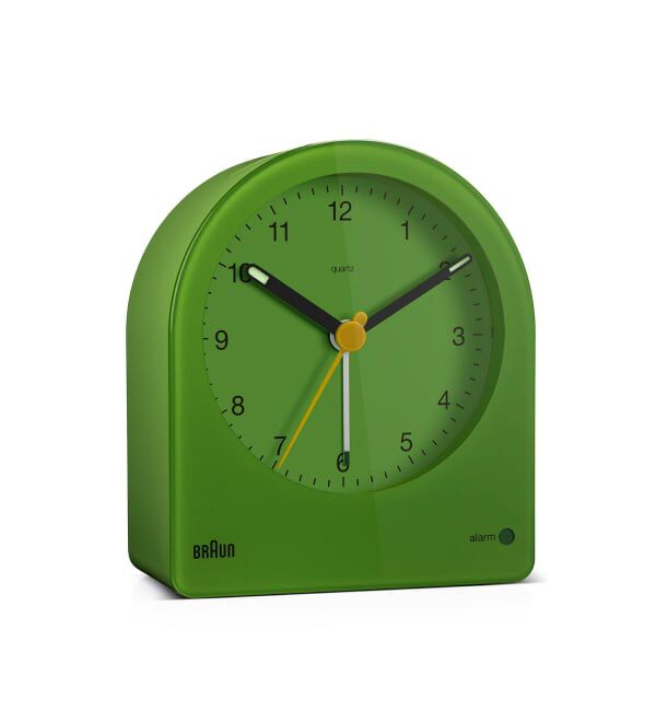 HIROB「BRAUN ALARM CLOCK GREEN BC22GN」|クロック・置時計|