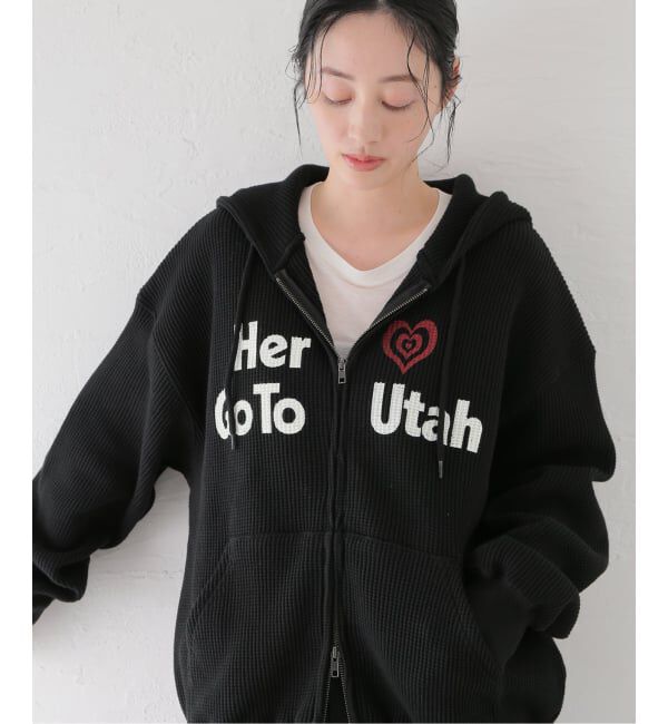 JOINT WORKS「SCREEN STARS別注 ワッフルジップアップフーディー」|パーカー|