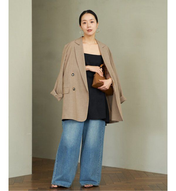 Plage「《追加》fibril linen 混 キャミソール」|キャミソール|