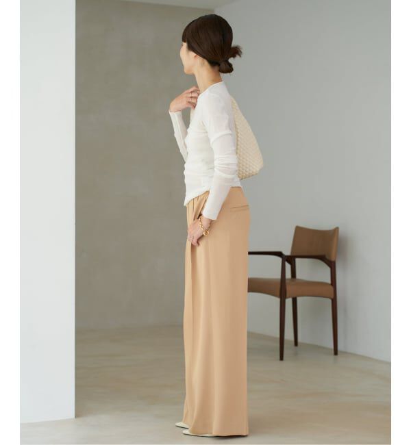 Plage「《追加》Flocky Mesh ロンT」|Tシャツ・カットソー|