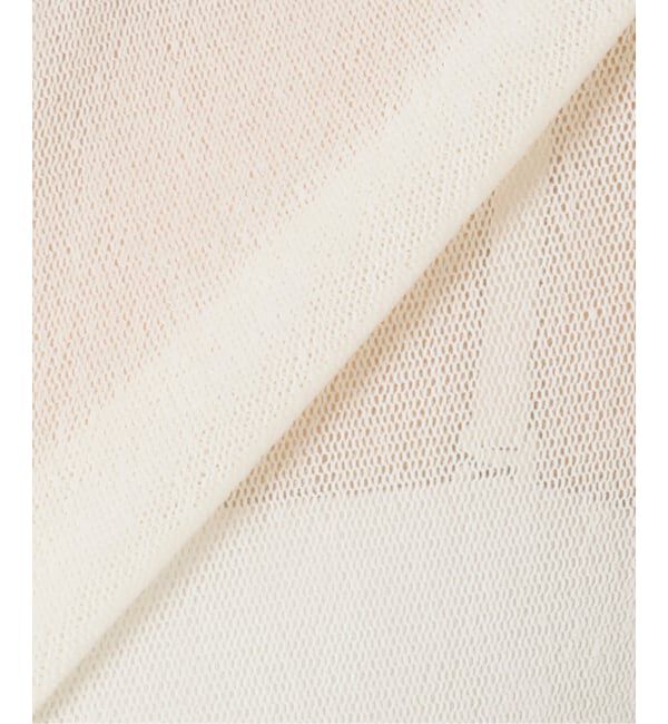 Plage「《追加》Flocky Mesh ロンT」|Tシャツ・カットソー|