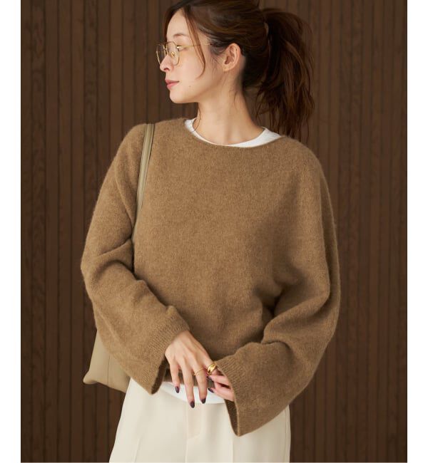 追加》Baby Alpaca ラグラン プルオーバー（Plage）｜ルミネの