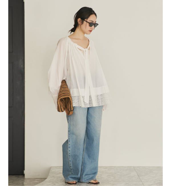 Plage「《予約》COTTON KHADI ブラウス」|シャツ・ブラウス|