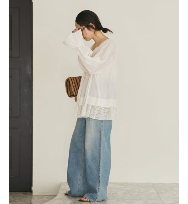 Plage「《予約》COTTON KHADI ブラウス」|シャツ・ブラウス|