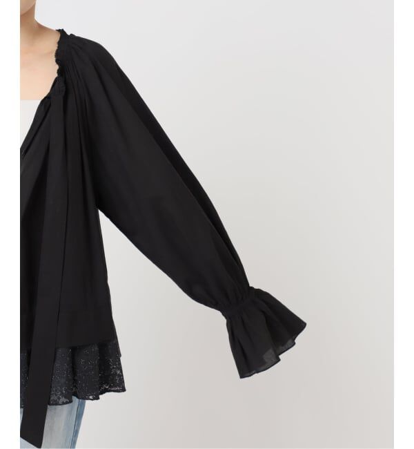 Plage「《予約》COTTON KHADI ブラウス」|シャツ・ブラウス|