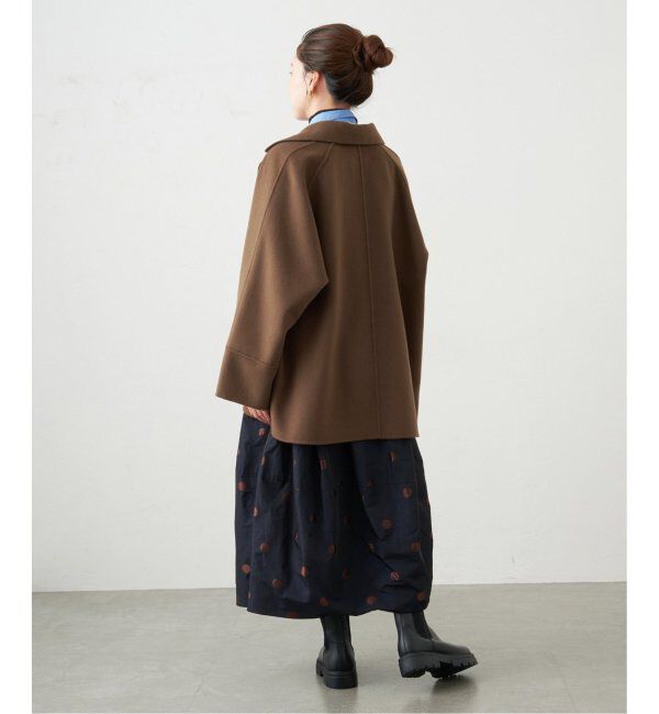 IENA「《追加2》スーパー160ダブルフェイス ショートコート」|その他|